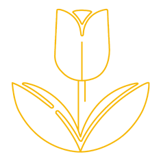 Tulip solid Netherland icon